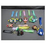 Cartoon Character Keychains