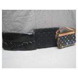 3 Handbags, Including Designer Piece