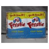 Retro Style Frostie Root Beer Tin Sign