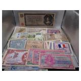 20+ Distinct Foreign Currency Bills