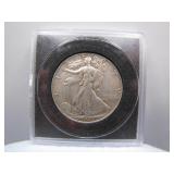 1945 Walking Liberty Silver Half Dollar