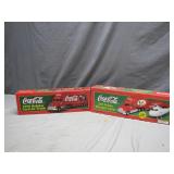 Coca-Cola Holiday Toy Truck and Helicopter Set