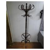 Classic Wooden Coat and Hat Rack