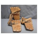 Bashlin 613-A Leather Climbing Gaff Pads