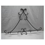 Decorative Wrought Iron Wall Rack