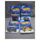 4 Hot Wheels Circus Series Cars