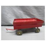 Vintage Pressed Steel Ertl Toy Wagon