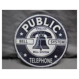 Retro Style Bell System Sign