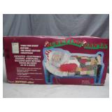 Telco Motion-ettes Sleeping Santa Figure