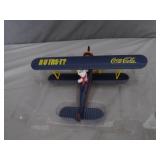 Coca-Cola Die-Cast Biplane Collectible