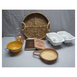 Eclectic Lot Of Kitchen And Dining Goods