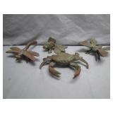 Four Cast Metal Animal Figures