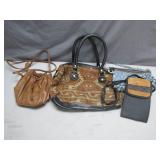 Leather and Fabric Handbags