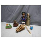 Eclectic Collection Of Figurines & Crafts