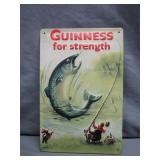 Guinness 'For Strength' Metal Sign