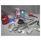 Diverse Lot Of Tools, Hardware, And Accessories