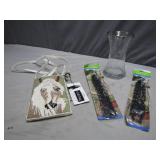 Equestrian Bag, Vase, and Plant Hangers Bundle