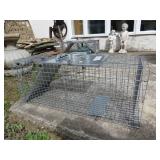 Galvanized Steel Animal Trap Cage