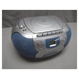 Accurian CD Player/Radio with Blue Speakers