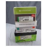 Designer Shoe Boxes with Contents