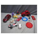 Eclectic Lot of Toy Cars and Figures