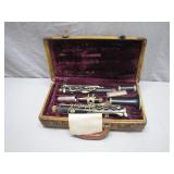 Clarinet in Vintage Case With Accessories