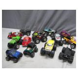 Toy Monster Trucks, 12 Pieces
