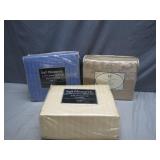 King-Size Cotton Sheet Sets, 3-Pack