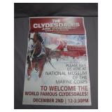 Budweiser Clydesdales Event Poster