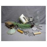 Eclectic Collection of Kitchenware and Decor