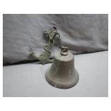 Bronze Nautical Bell With Anchor Design