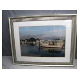 Collectible Waterfront painting