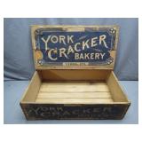 Antique Advertising Wooden Box