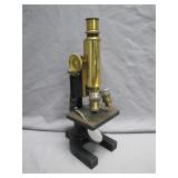 Antique Brass Microscope