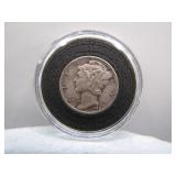 1942-D Mercury Silver Dime