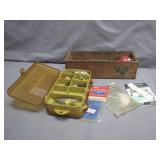 Plano Mini-Magnum Tackle Box With Vintage...