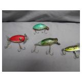 Four Vintage Fishing Lures