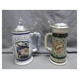 2 AVON Collector Beer Steins