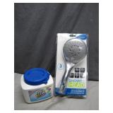 OxiClean Sanitizer & Handheld Shower Head Bundle