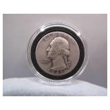 1941-D Washington Silver Quarter