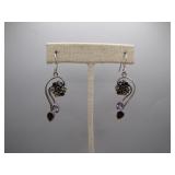 925 Sterling Silver Earrings With Stones
