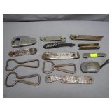 Metal Tools and Bottle Openers