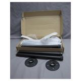 Metal Pipe Support Set with Flanges