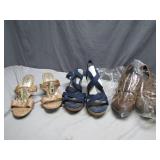 3 Pairs of Women's Size 9 Shoes