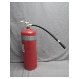 Classic Metal Fire Extinguisher with Hose
