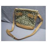 Coach Khaki and Beige Signature Bag