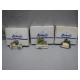 Michael's Limited Fence Figurine Trio