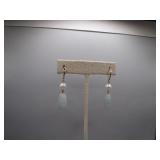 14k GSJ Marked Pair of Dangle Earrings