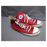 Red Converse All Star High-Top Sneakers