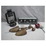 Unique Assortment Featuring Lantern, Pedal, More